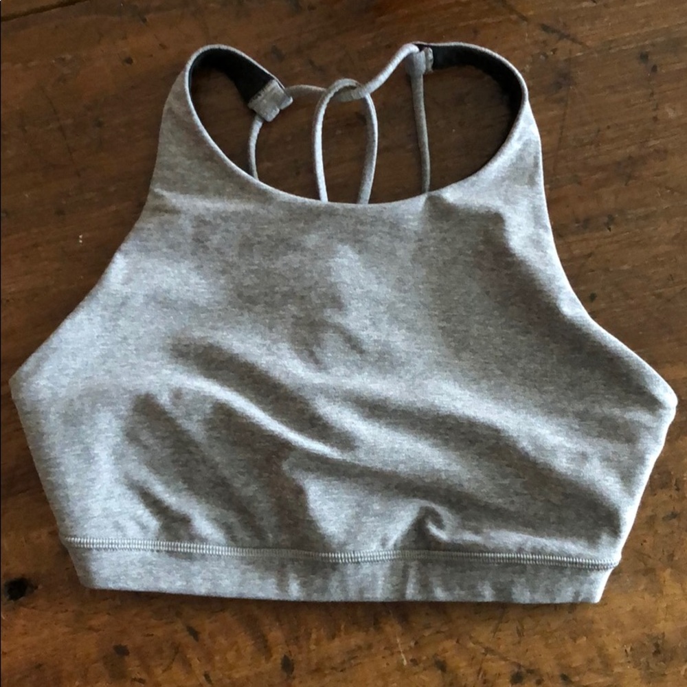 Grey Lululemon Sports Bra